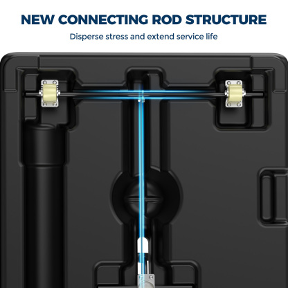Homshade Patio Umbrella Stand Base with Wheels