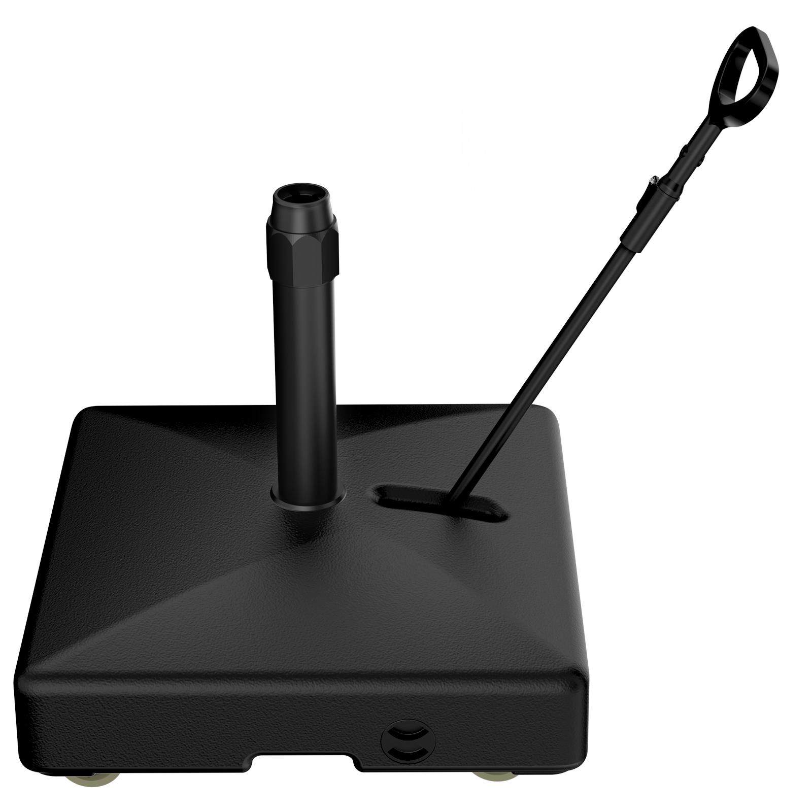 Homshade Patio Umbrella Stand Base with Wheels