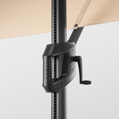 HOMSHADE Rectangle Offset Roman Umbrella