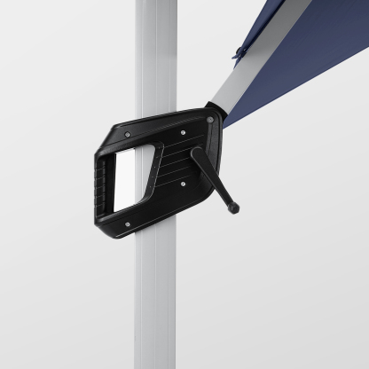 HOMSHADE Upgraded Rectangle Offset Roman Umbrella