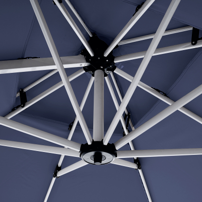 HOMSHADE Upgraded Rectangle Offset Roman Umbrella