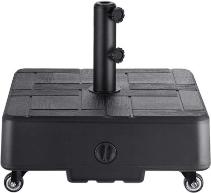 HOMSHADE  Patio Umbrella Stand Base with Wheels