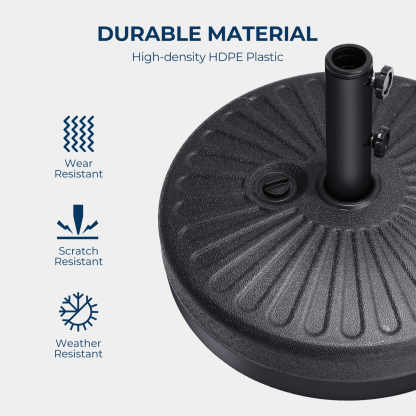 HOMSHADE Round Umbrella Base 