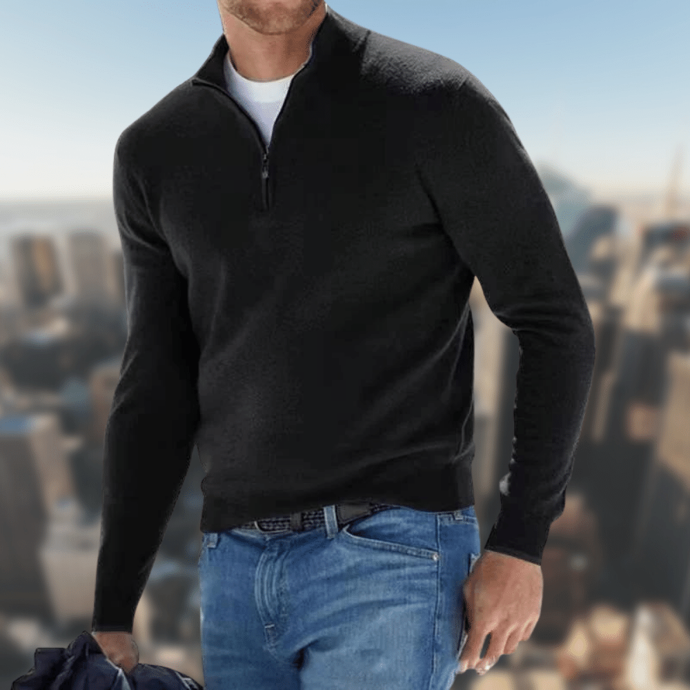 Olivoslindo Suéter de hombre de moda de otoño e invierno 2024