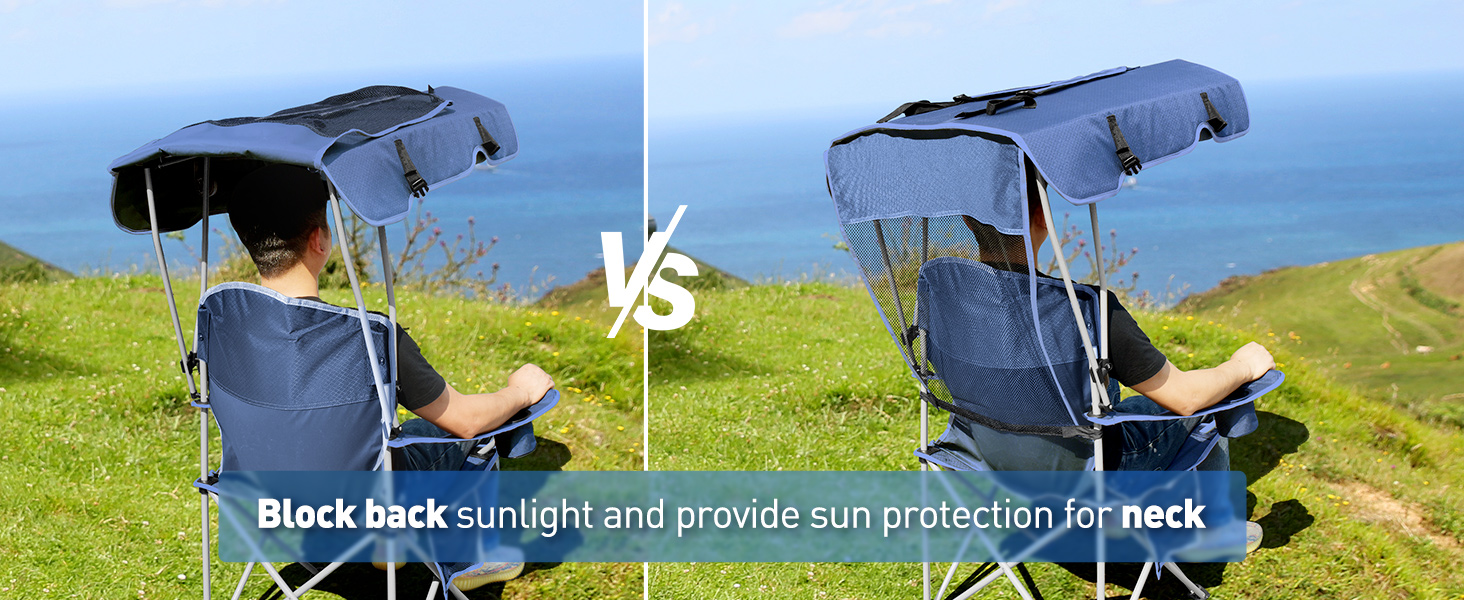 silla de playa con sombrilla