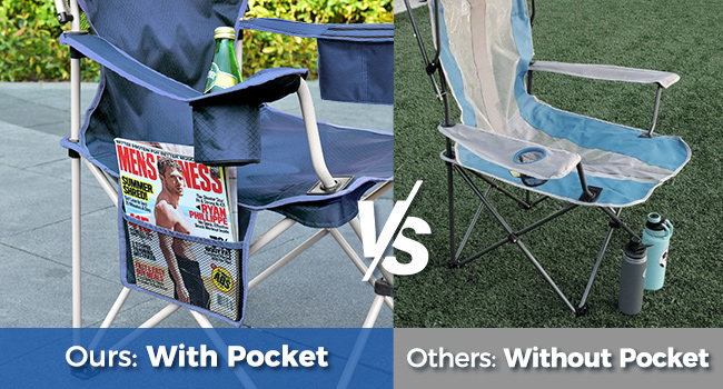 silla de playa con dosel