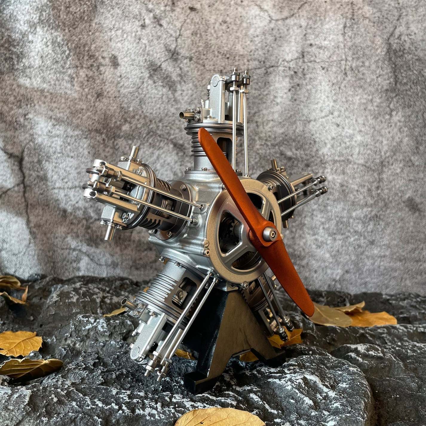 5Cylinder Radial Engine Model Kit Full Metal Radial Engine Model Kit