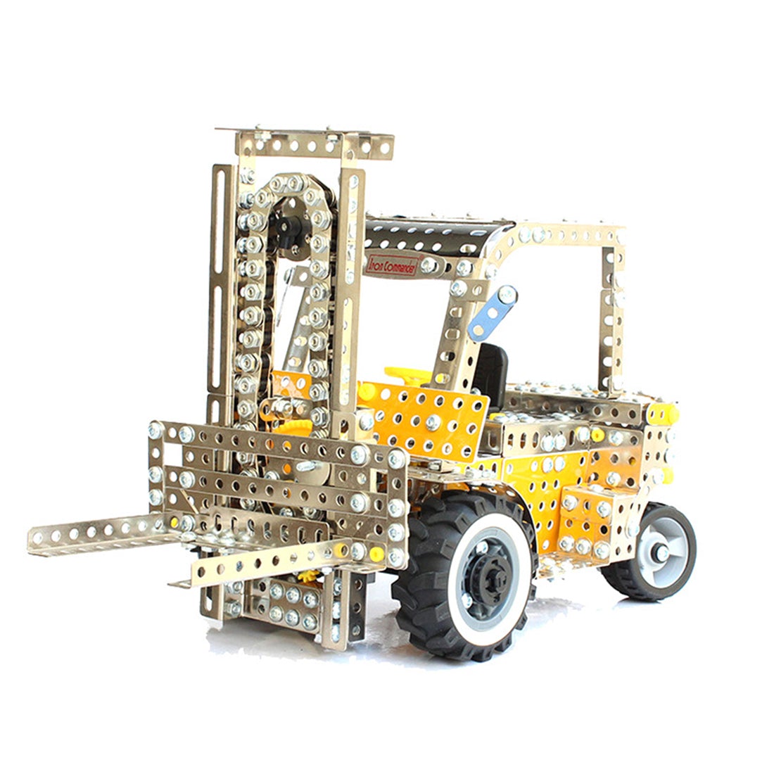 Forklift Model Kit DIY Your Own Forklift Metal Assembly Constructi