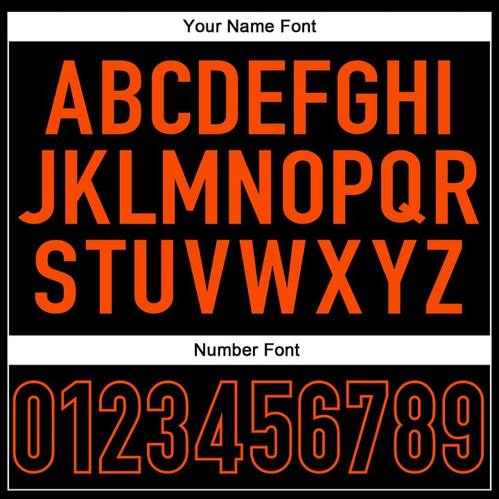 Custom Black Black-Orange MeshFootball Jersey