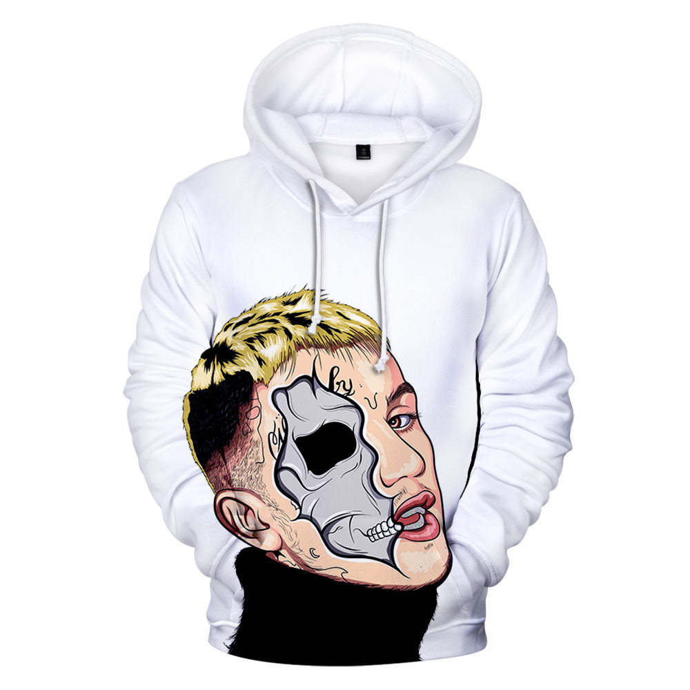 Lil Peep Merch Hoodie 3D Men & Women Sweatshirt Couple Hip-Hop Outfits-Mortick