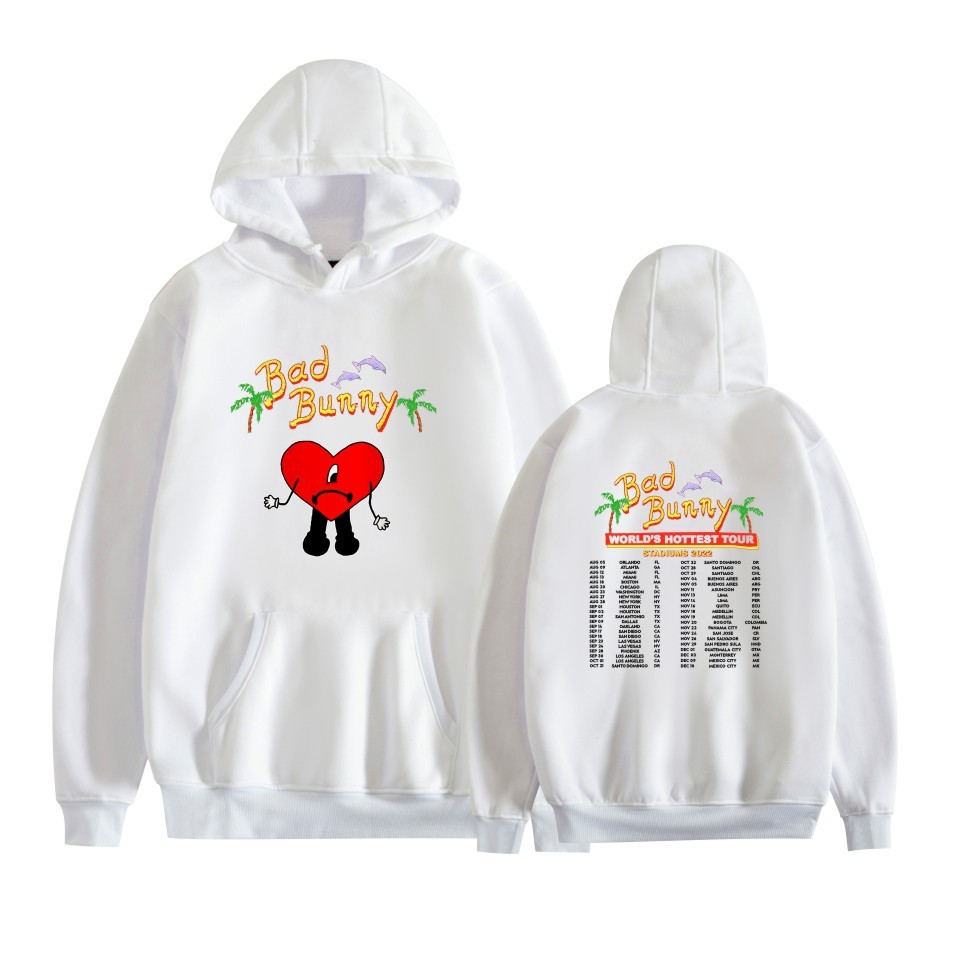Bad Bunny Fashion Hoodie Men & Womens-Mortick