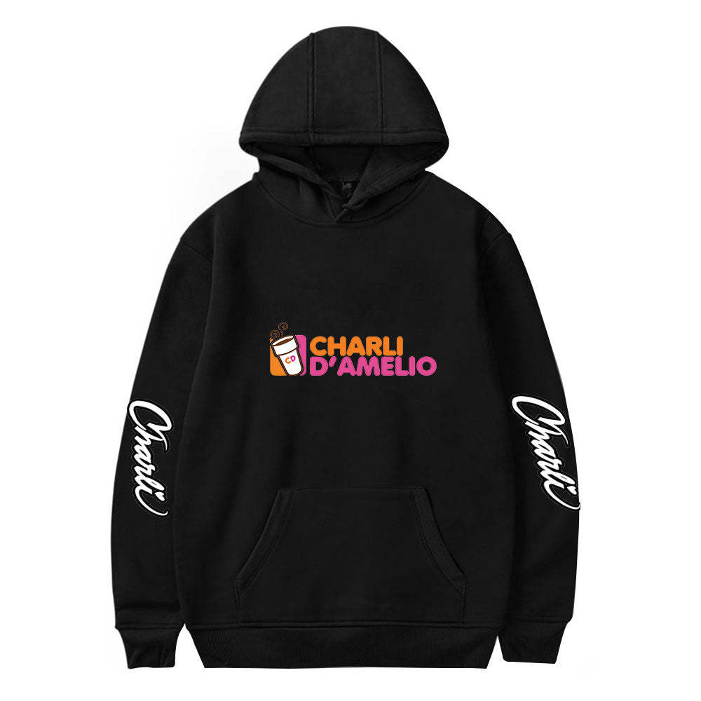 Charli Damelio Hoodie Men & Women Couple Outfits Fashion Sweater-Mortick