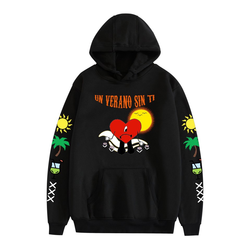 Bad Bunny Hoodie Men & Womens Sweater Street-Mortick