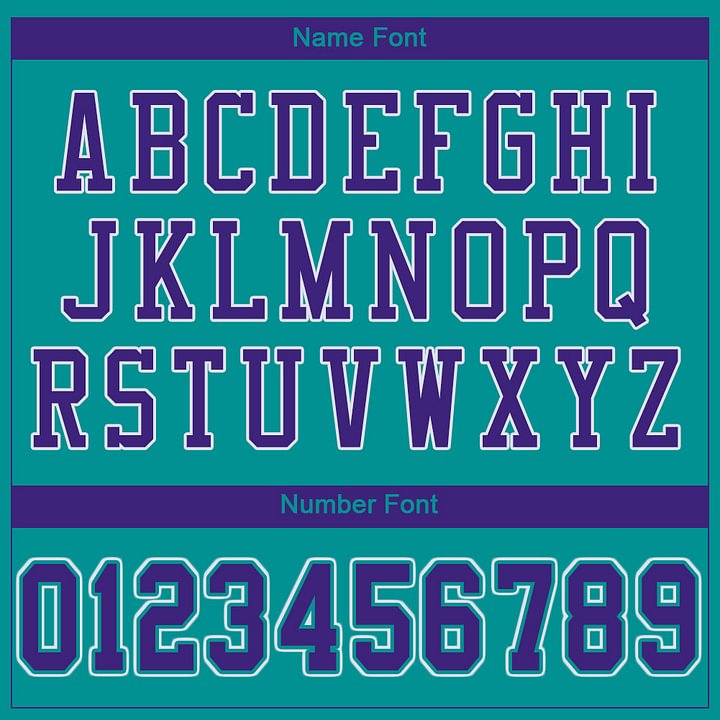 Custom Aqua Purple-White Mesh Football Jersey