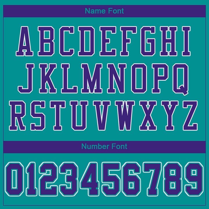 Custom Aqua Purple-White Mesh Football Jersey