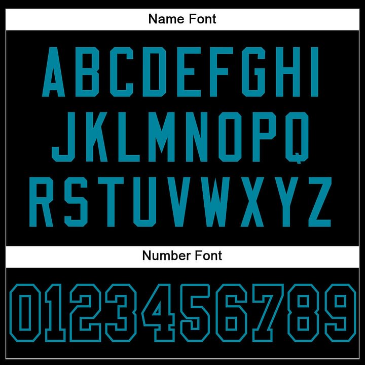 Custom Black Black-Teal MeshFootball Jersey