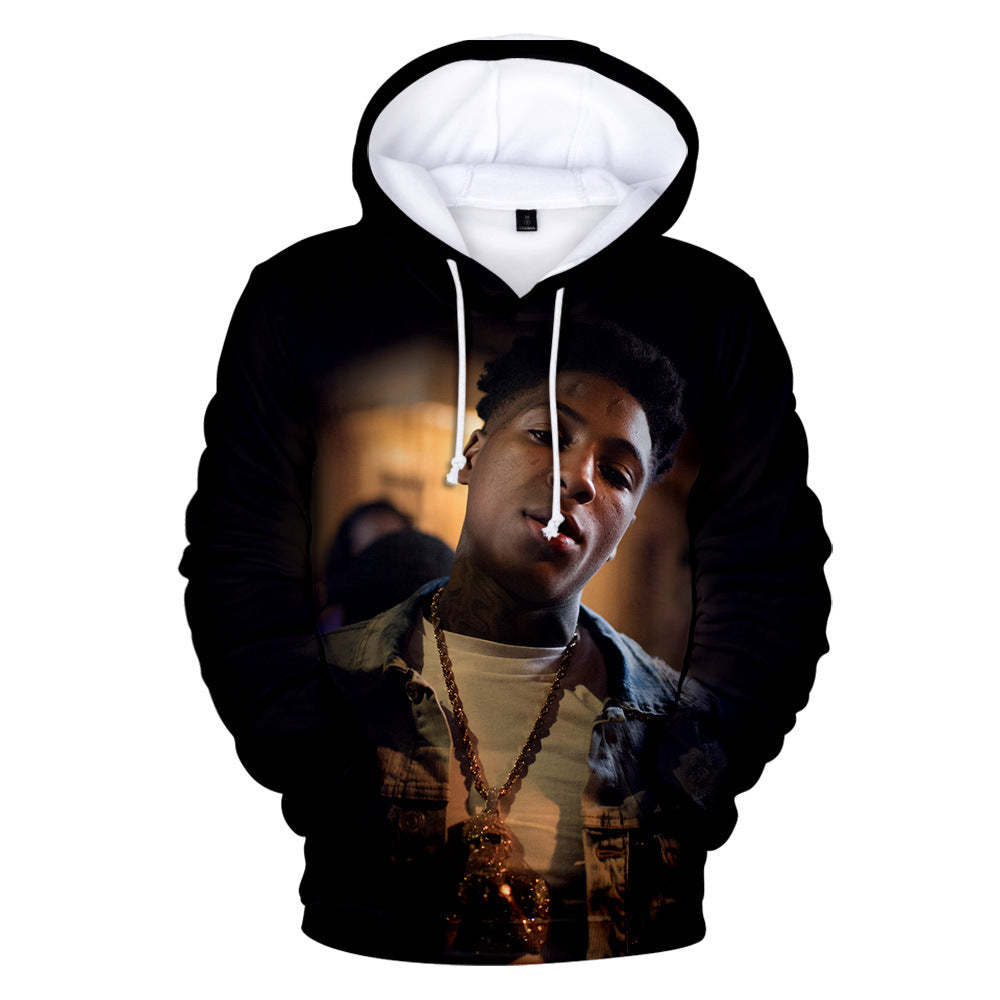 Nba Youngboy Hoodie 3D Men & Women Sweatshirt Couple Hip-Hop Sweater-Mortick