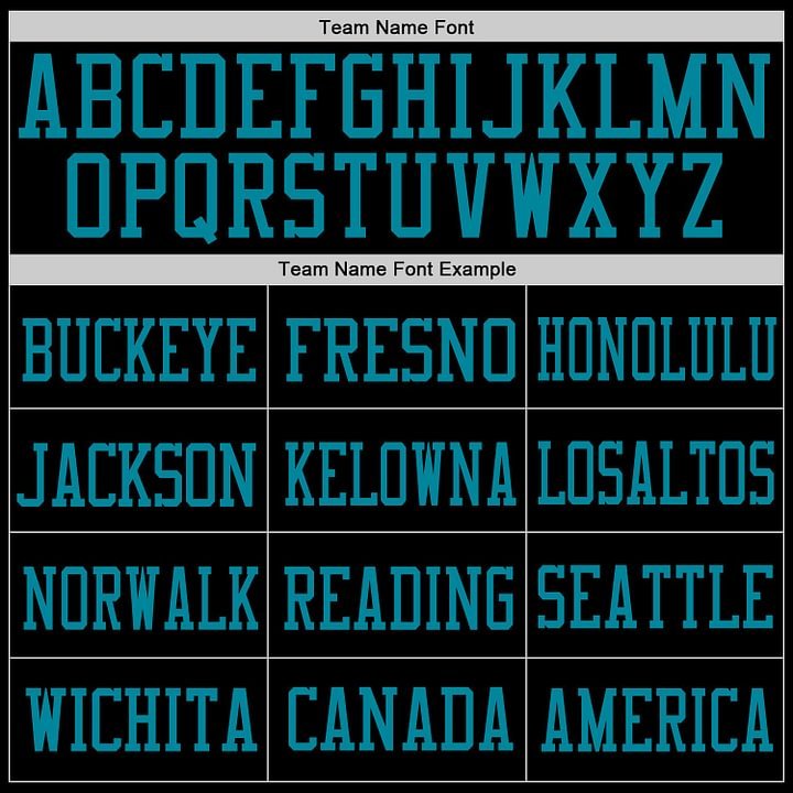 Custom Black Black-Teal MeshFootball Jersey