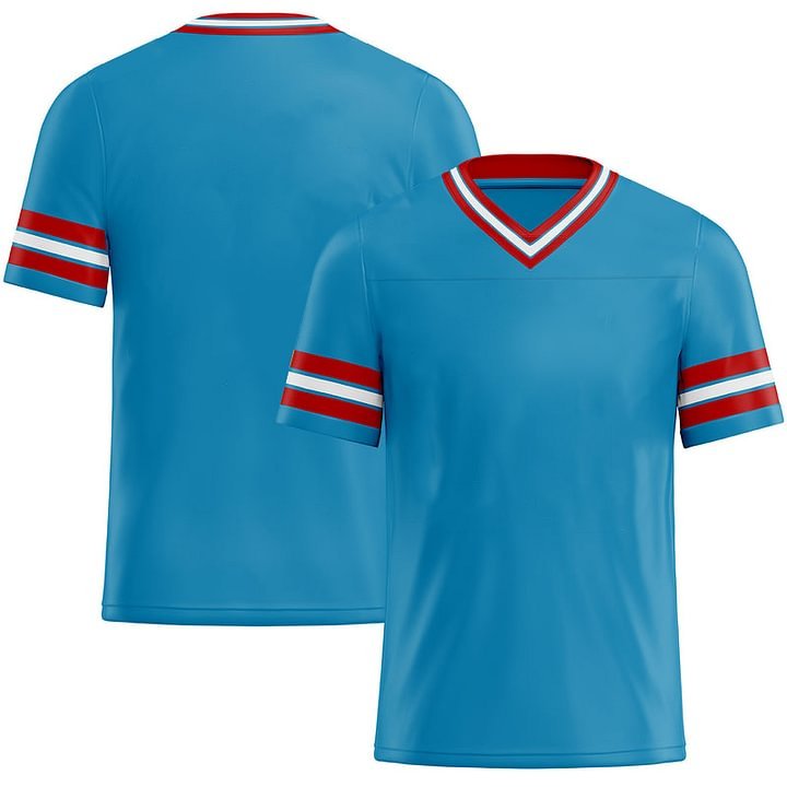 Custom Blue Football Jersey