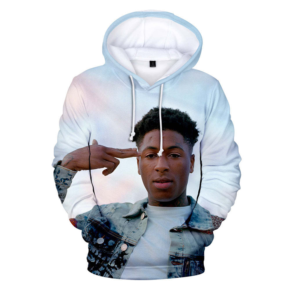 3D Nba Youngboy Hoodie Men & Women Sweatshirt Couple Hip-Hop Sweater-Mortick