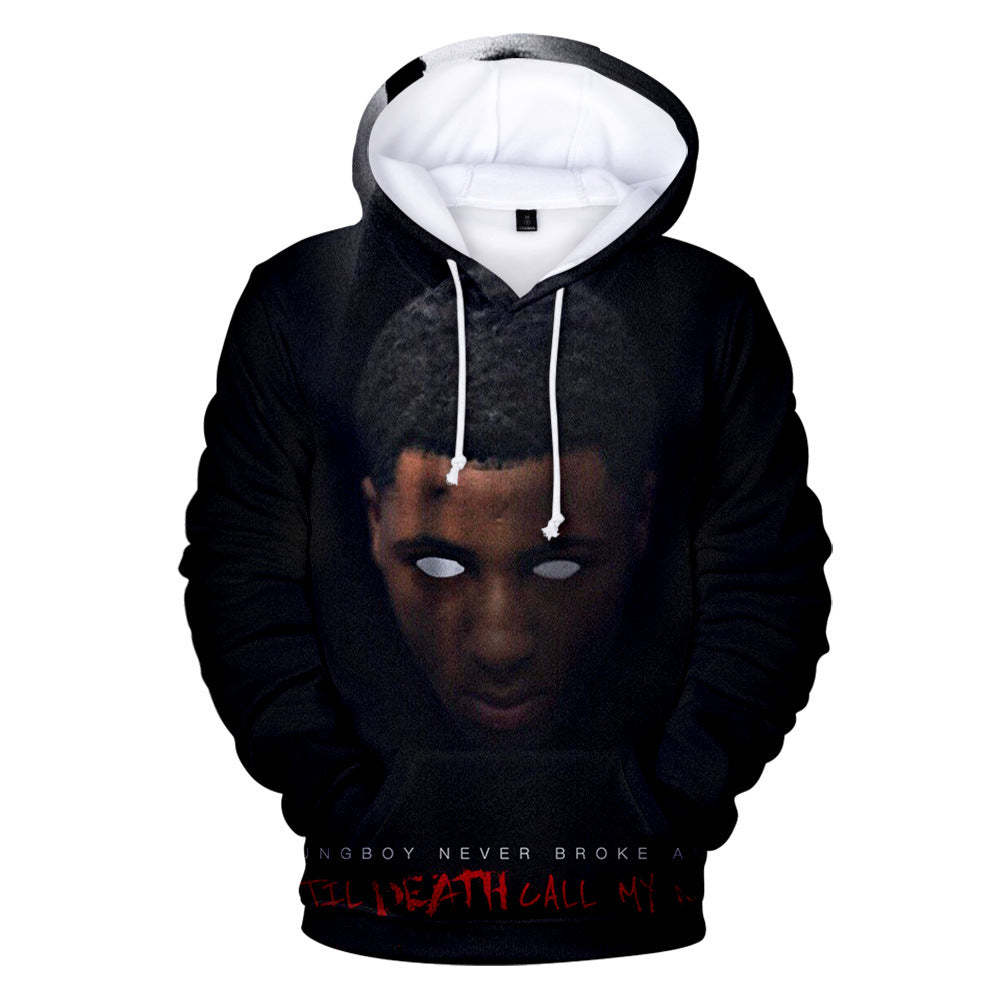 Nba Youngboy Hoodie 3D Men & Women Sweatshirt Couple Hip-Hop Sweater-Mortick