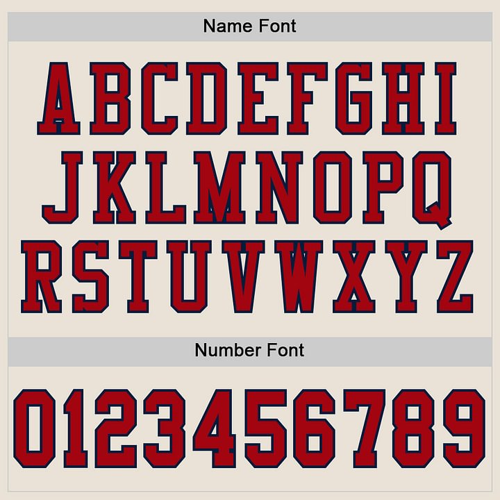 Custom Cream Red-Navy Mesh Football Jersey