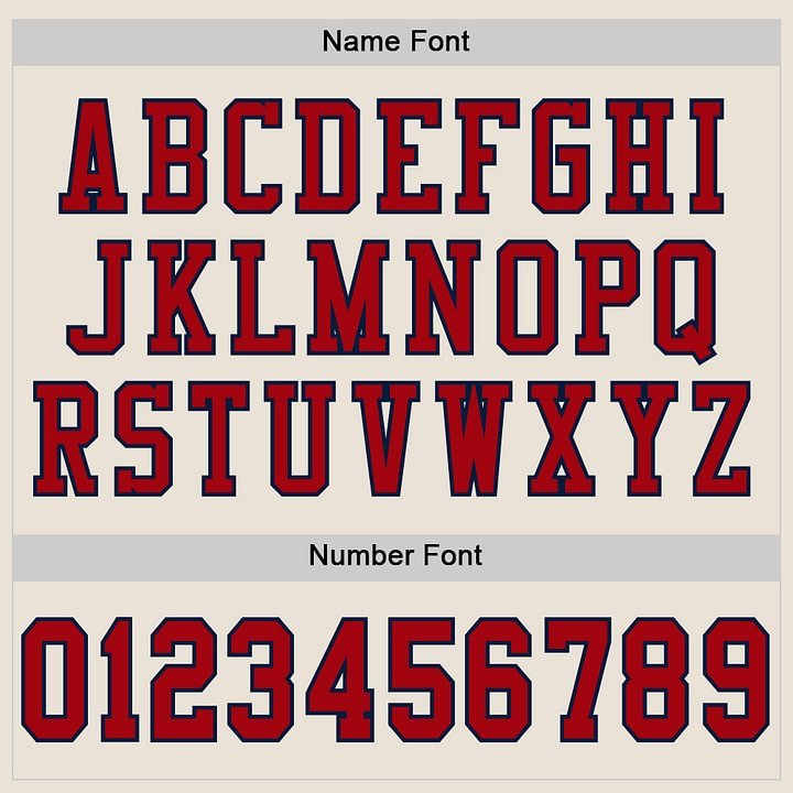 Custom Cream Red-Navy Mesh Football Jersey