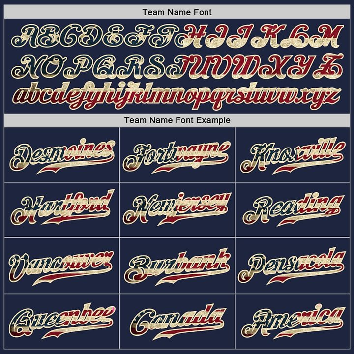 Custom Navy White Pinstripe Vintage USA Flag-Cream Baseball Jersey