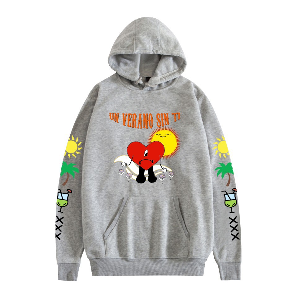 Bad Bunny Hoodie Men & Womens Sweater Street-Mortick