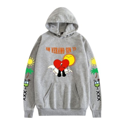 Bad Bunny Hoodie Men & Womens Sweater Street-Mortick