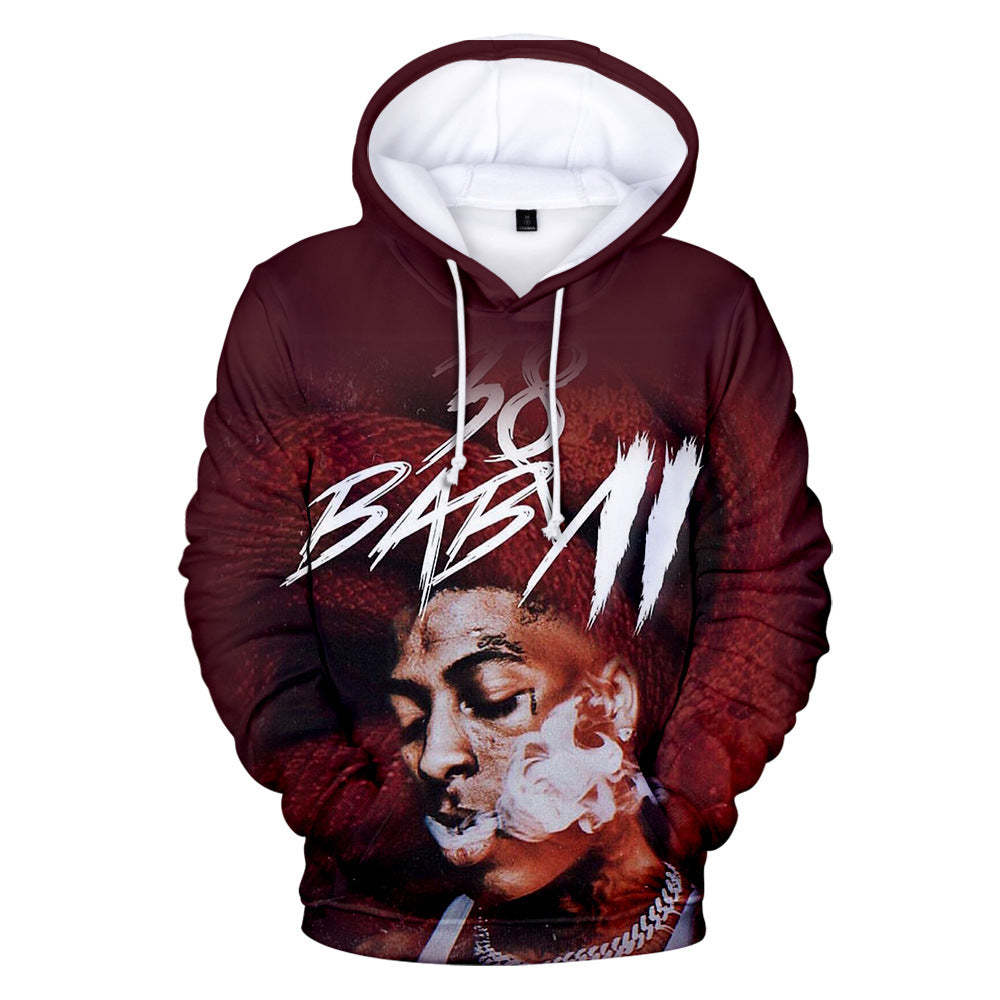 3D Nba Youngboy Hoodie Men & Women Sweatshirt Couple Hip-Hop Sweater-Mortick
