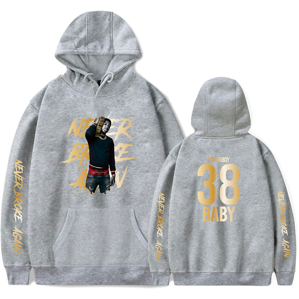 38baby Yb Merch nba youngboy never broke again hoodie golden limited s