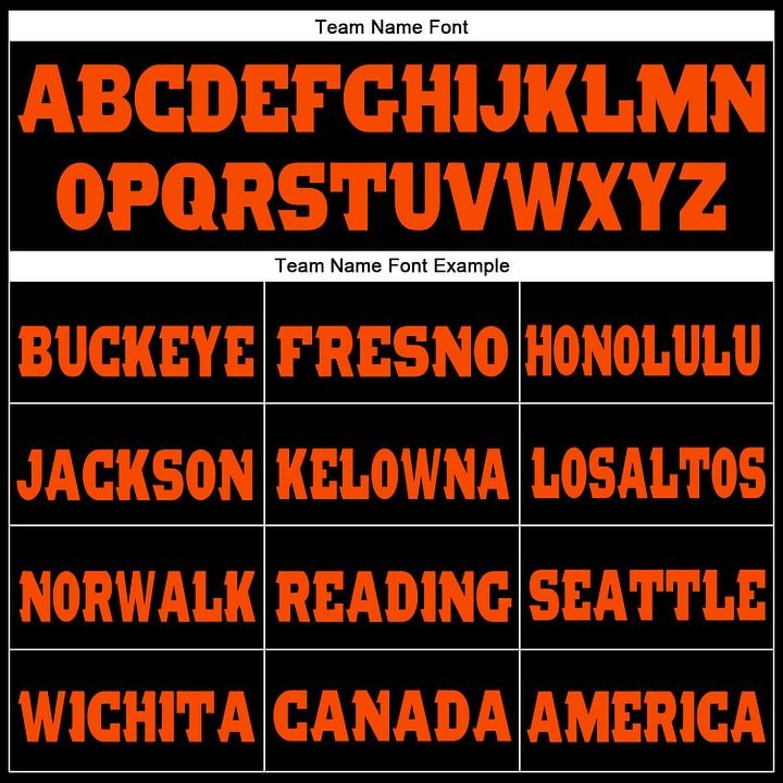 Custom Black Black-Orange MeshFootball Jersey