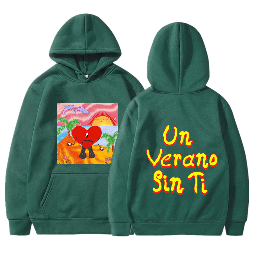 Un verano sin ti bad bunny merch sweatshirt men & women fashion hoodie-Mortick