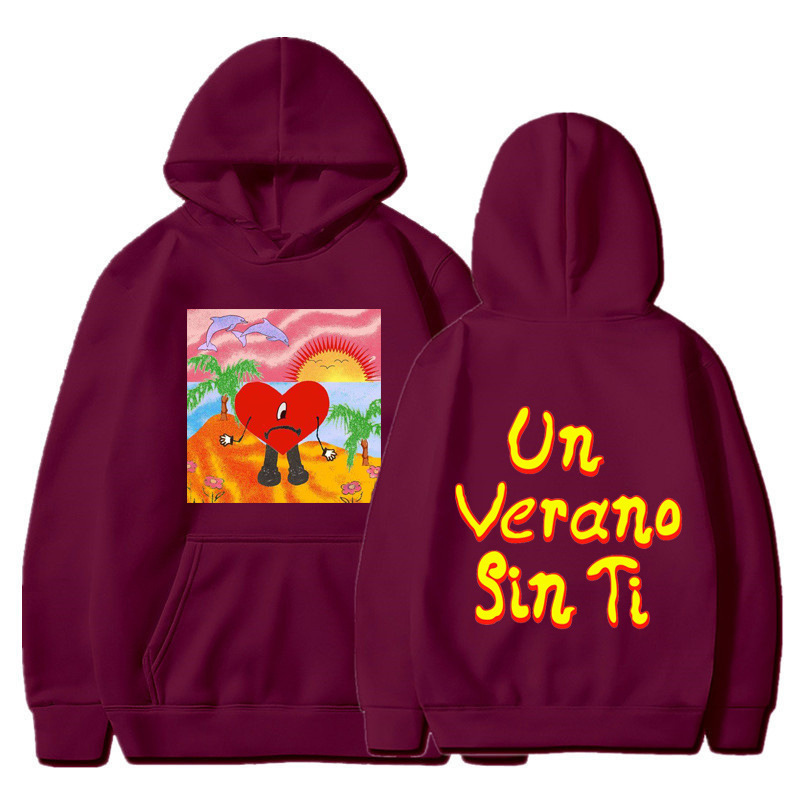 Un verano sin ti bad bunny merch sweatshirt men & women fashion hoodie-Mortick