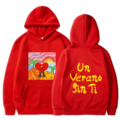Un verano sin ti bad bunny merch sweatshirt men & women fashion hoodie-Mortick