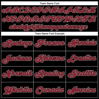 Custom Black Cardinal-Cream MeshThrowback Football Jersey