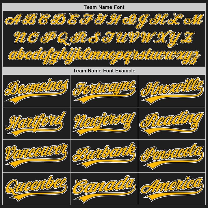 Custom Black Gold Pinstripe Gold-White Baseball Jersey