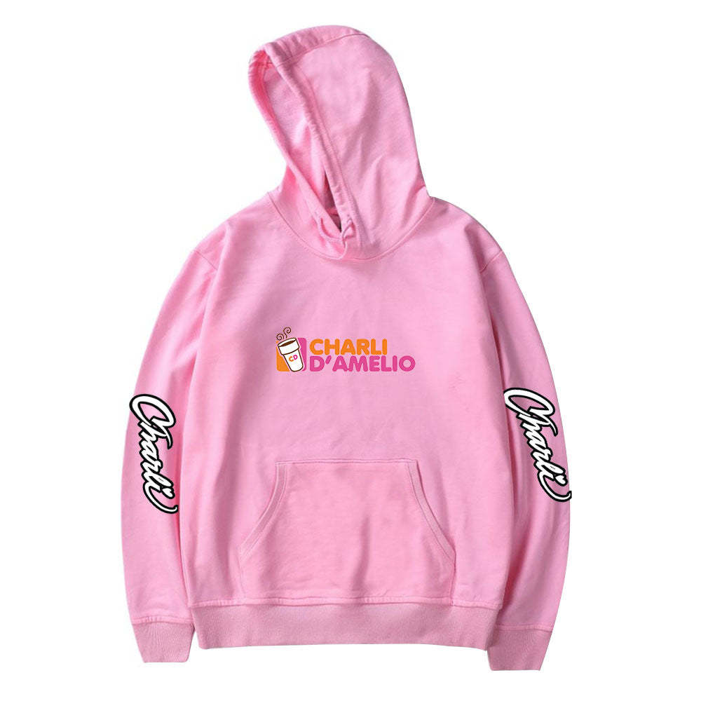 Charli Damelio Hoodie Men & Women Couple Outfits Fashion Sweater-Mortick