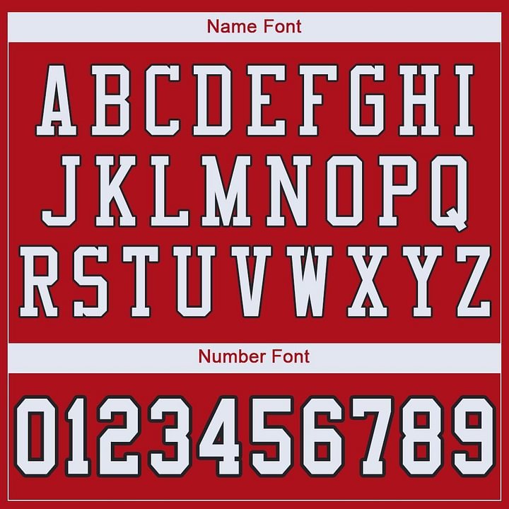 Custom Red White-Black Mesh Football Jersey