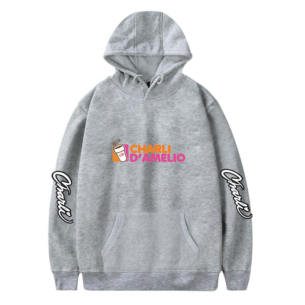 Charli Damelio Hoodie Men & Women Couple Outfits Fashion Sweater-Mortick