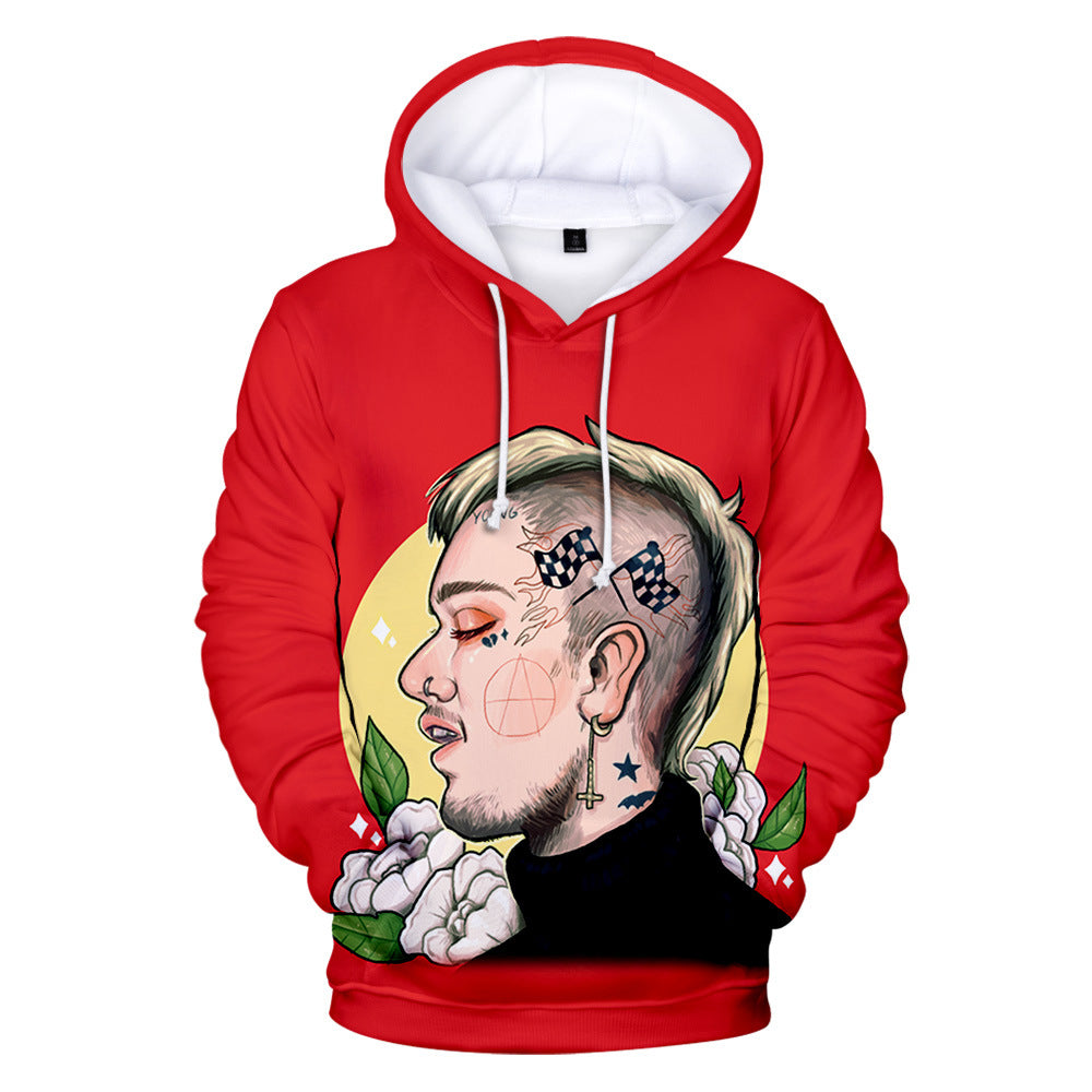 Lil Peep Merch Hoodie 3D Men & Women Sweatshirt Couple Hip-Hop Outfits-Mortick