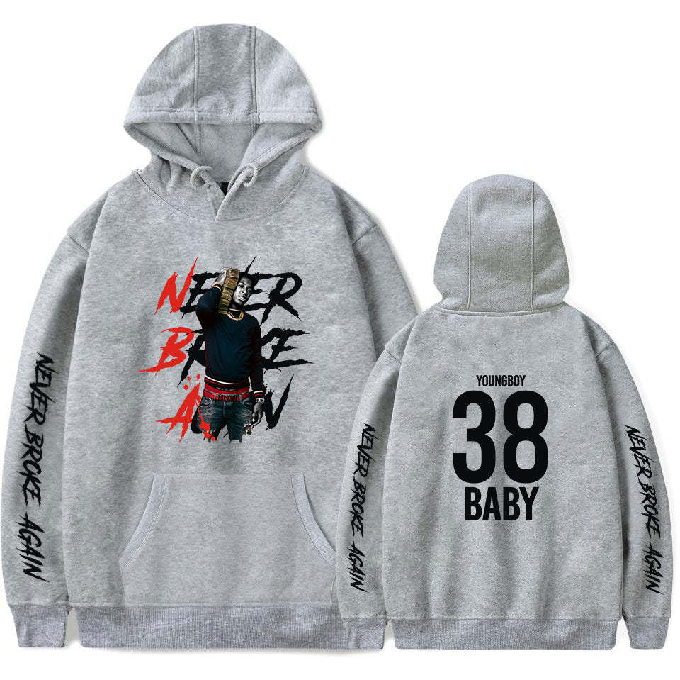 Nba youngboy hoodie never broke again men & women merch sweatshirt-Mortick