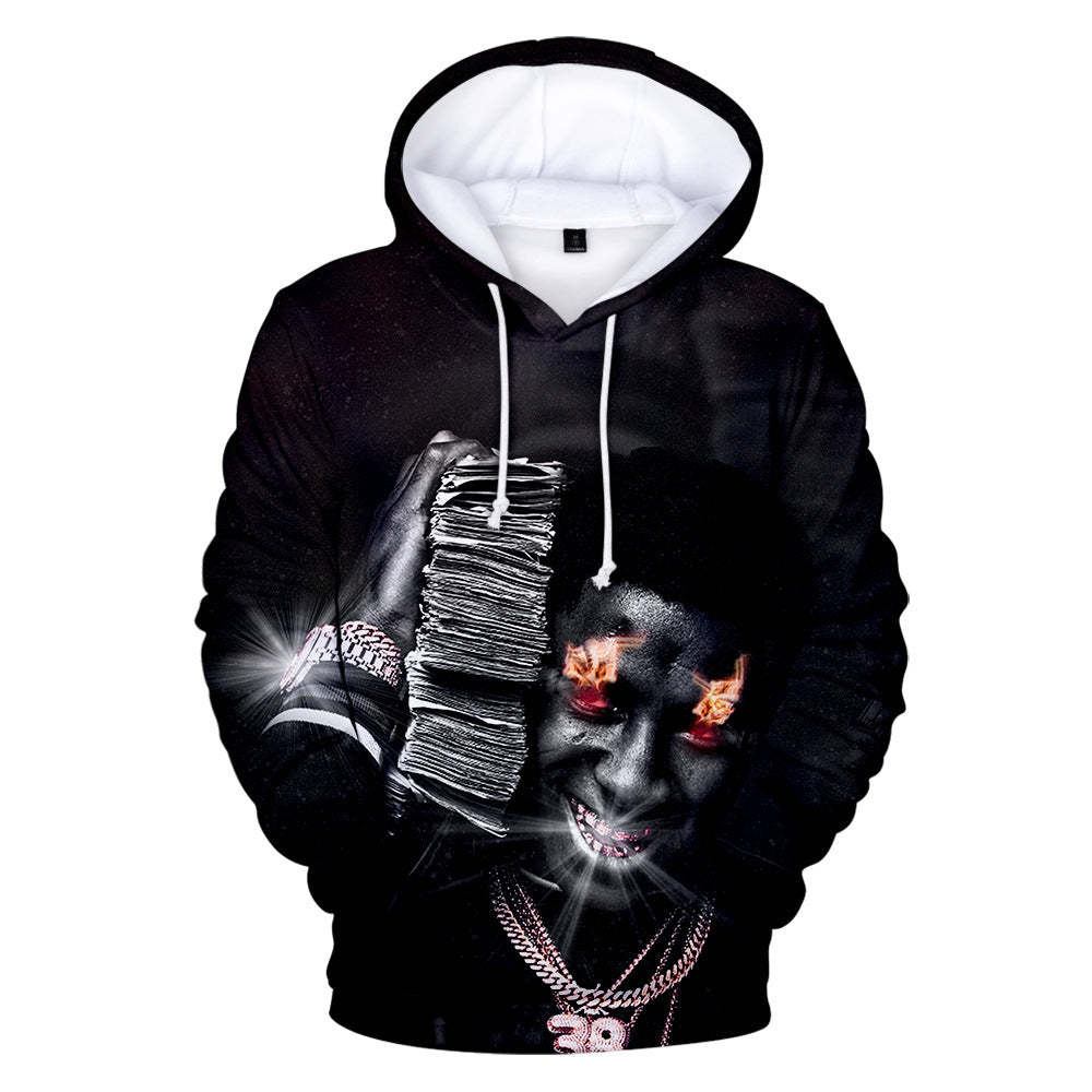 Nba Youngboy Hoodie 3D Men & Women Sweatshirt Couple Hip-Hop Sweater-Mortick