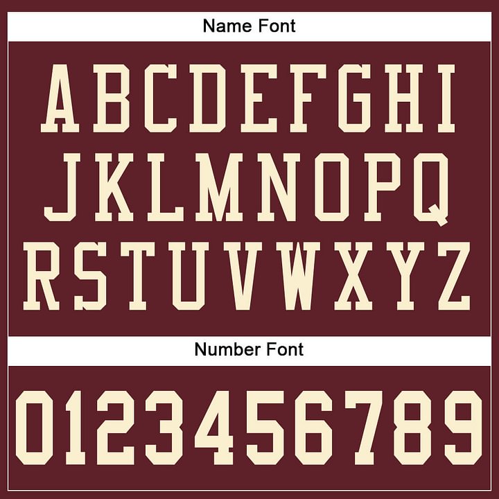Custom Burgundy Cream Mesh Football Jersey