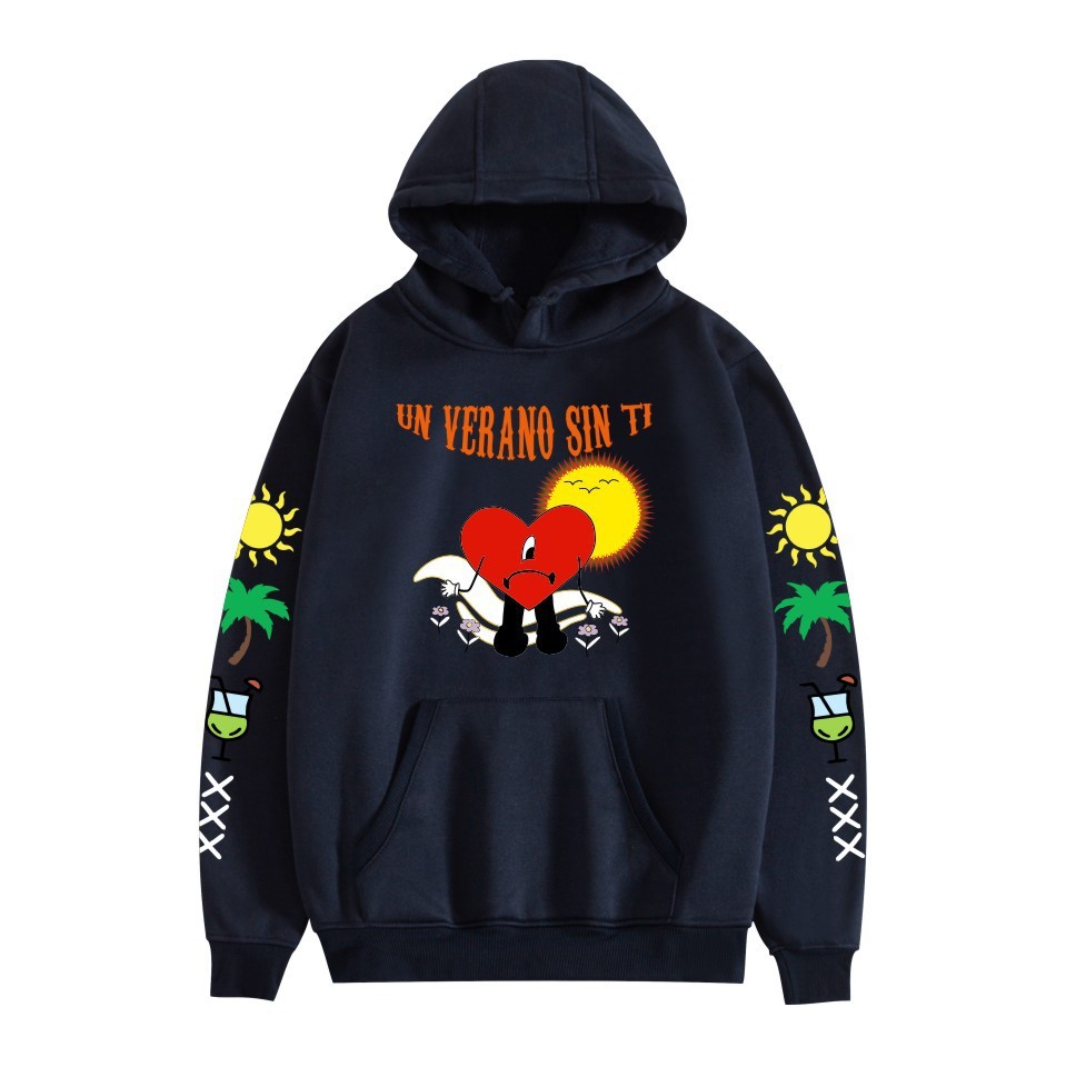 Bad Bunny Hoodie Men & Womens Sweater Street-Mortick