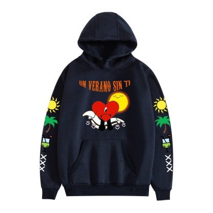 Bad Bunny Hoodie Men & Womens Sweater Street-Mortick