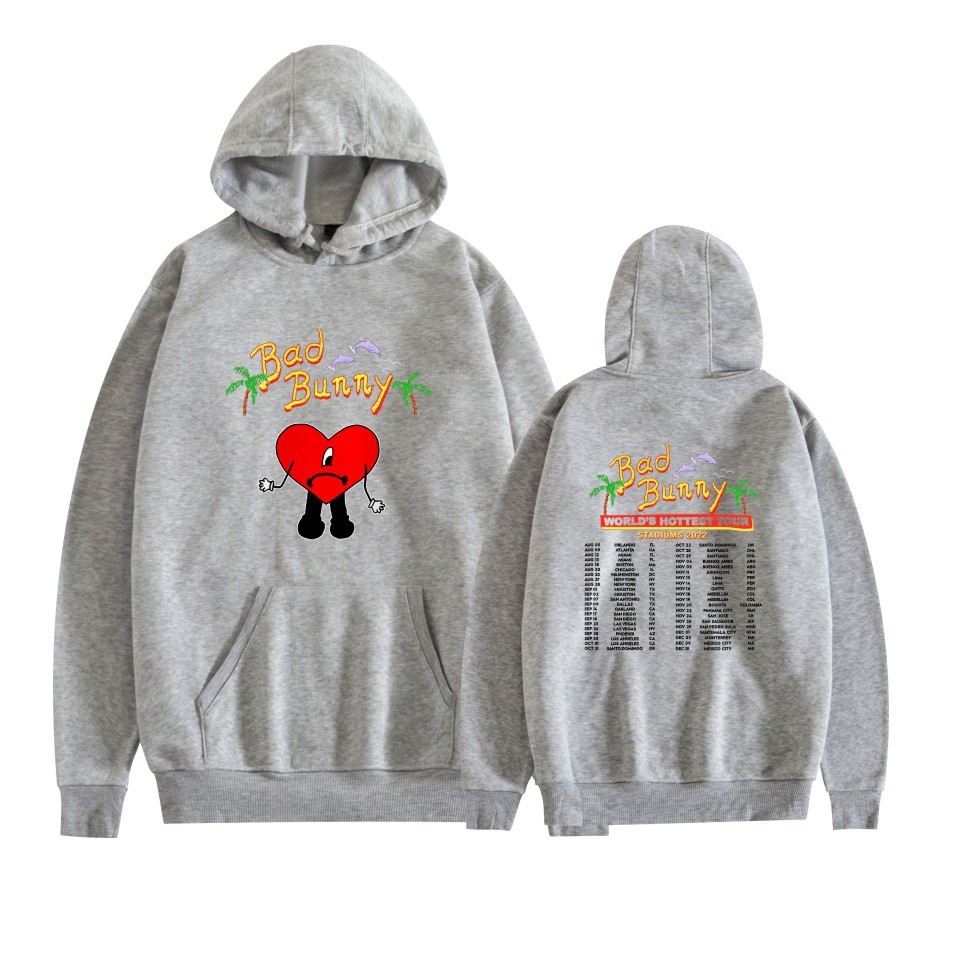 Bad Bunny Fashion Hoodie Men & Womens-Mortick