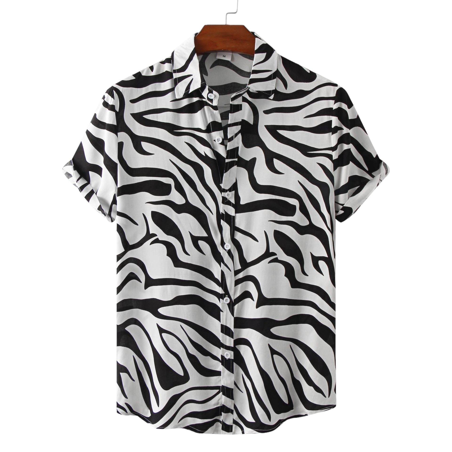 Zebra Print Shirt - Premium Cotton