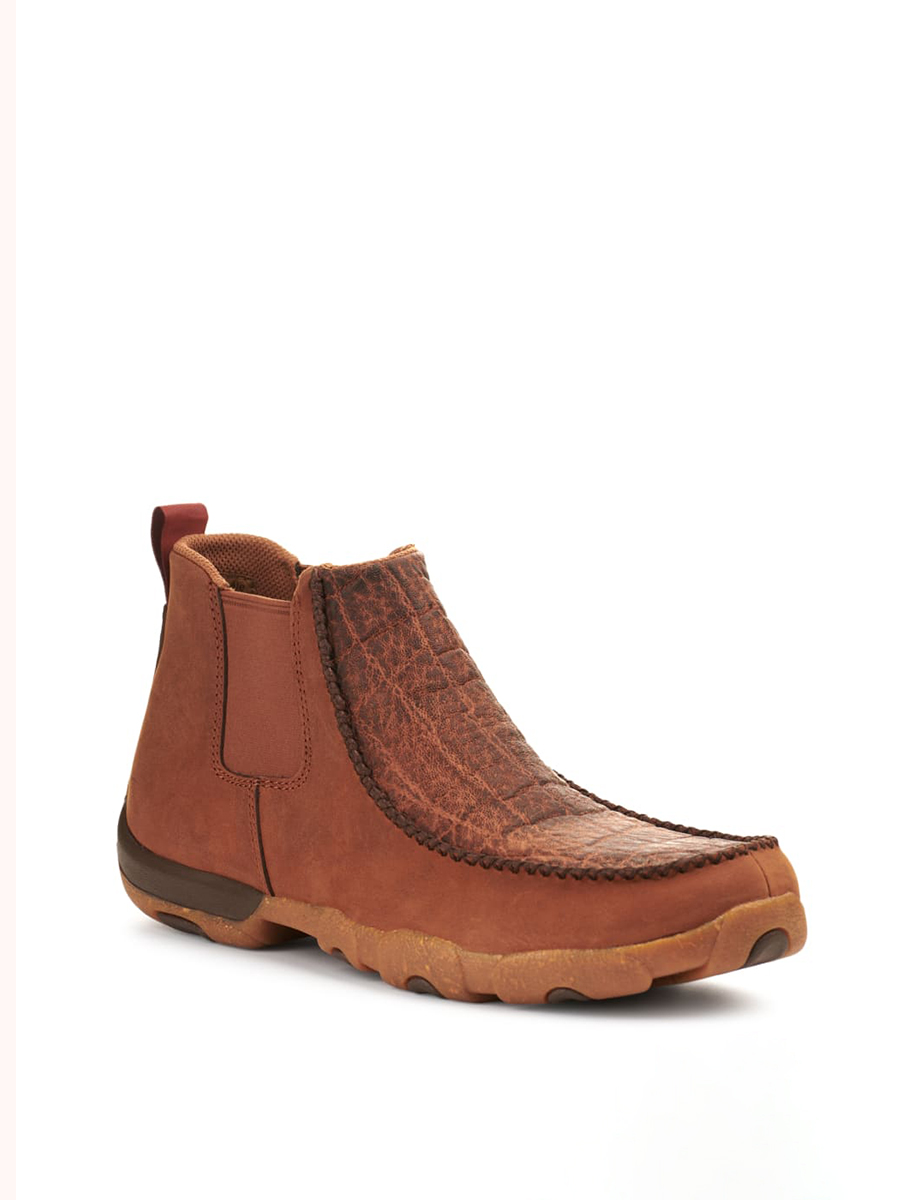  Men's Solid Color Spliced ​​Western Shoes